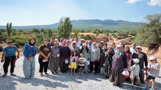 Denizlide 4 ilçeyi bağlayan yoldaki 30 yıllık hasret sona erdi