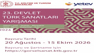 Devlet Türk Sanatları Yarışmasının 23üncüsü başlıypr