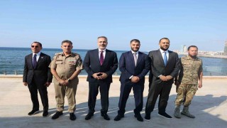 Dışişleri Bakanı Fidan, Libya Başbakanı Ulusal Güvenlik Danışmanı Dibeybe ile bir araya geldi