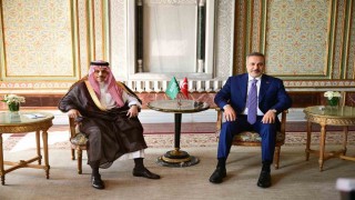 Dışişleri Bakanı Hakan Fidan, Suudi Arabistan Dışişleri Bakanı Faysal bin Ferhan Al Suud ile görüştü