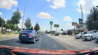 Diyarbakır'da çocukların canı hiçe sayıldığı yolculuk kamerada