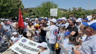Doruk Madencilik işçilerinden Ankara Garına yürüyüş