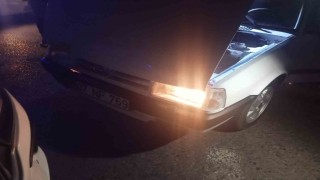 Drift atıp polisten kaçan alkollü sürücüye hararet engeli