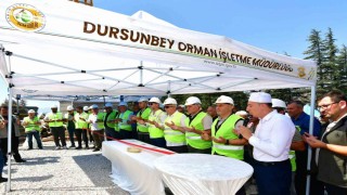 Dursunbeyde orman işletmesine yeni hizmet binası