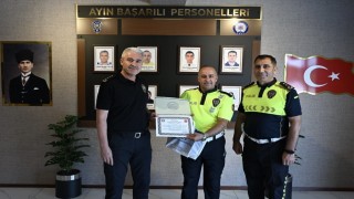 Düzcede başarılı polisler ödüllendirildi