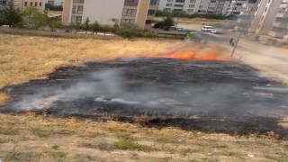Elazığ'da otluk alanda çıkan yangın söndürüldü