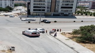 Elazığda otomobiller çarpıştı: 1 yaralı