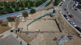 Elazığda şehir hastanesi yerleşkesinde cami temeli atıldı