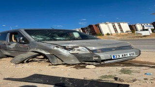 Elazığda trafik kazası: 1 yaralı
