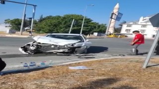 Elazığda trafik kazası: 2 yaralı