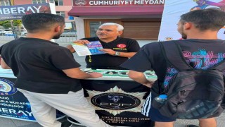 Elazığda vatandaşlar, polis ekipleri tarafından bilgilendirildi