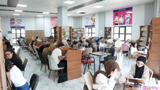 Elazığ'da yılın ilk 6 ayında, 35 bin öğrenci kütüphanelerde ders çalıştı