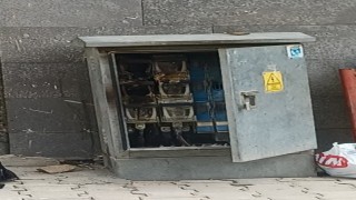 Elektrik trafosu patladı
