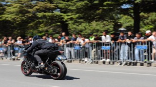 Ergan Motofestte drag heyecanı