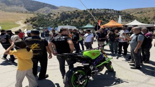 Erzincanda ‘Ergan Motofest akrobasi şovuyla başladı