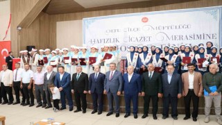 Erzurumda 54 hafız icazet belgesini aldı