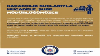 Etimesgutta merdiven altı üretime operasyon: 1 gözaltı