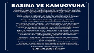 Eyüpsultan Belediye Başkanı Özmen, Görevime CHPnin seçilmiş bir belediye başkanı olarak devam edeceğim