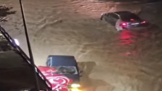 Fatsada sağanak: Yollar göle döndü
