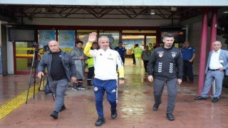 Fenerbahçe kafilesi Samsuna geldi