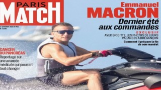 Fransada orman yangınları devam ederken, Macronun jet ski ile fotoğrafı tepki çekti