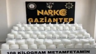Gaziantepte 108 kilo uyuşturucu ele geçirildi: 1 gözaltı