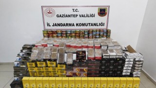 Gaziantepte 1,4 milyon TL değerinde kaçak malzeme ele geçirildi: 3 gözaltı