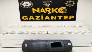 Gaziantepte 24 kilo uyuşturucu ele geçirildi: 1 gözaltı