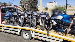 Gaziantepte 760 motosiklet sürücüsüne 9 milyon ceza