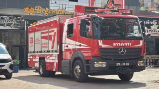 Gaziantepte lokanta bacasında çıkan yangın söndürüldü