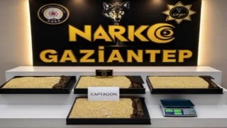 Gaziantepte sanayi tipi mutfak araçlarına gizlenmiş 400 bin Captagon hap ele geçirildi