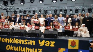 Gaziantep'te TÜGVA Yaz Okulunda renkli kapanış