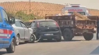 Gaziantepte zincirleme kaza: 2 yaralı