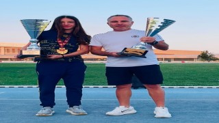 Genç atlet Zülal Gültepeden Türk atletizm tarihine geçen derece