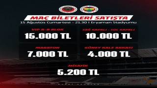 Gençlerbirliği - Fenerbahçe maçının biletleri satışa çıktı