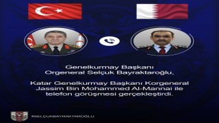 Genelkurmay Başkanı Orgeneral Bayraktaroğlu, Katarlı mevkidaşı Al-Mannai ile görüştü