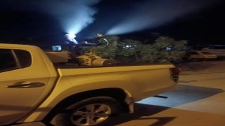 Germencikte gece ilaçlaması sürüyor
