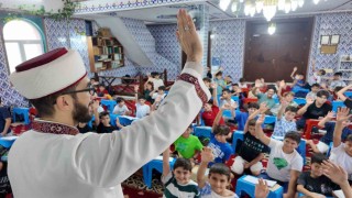 Gönül çarşısı projesiyle cami çocuklarla doldu
