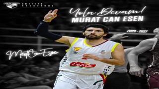 Göztepe Basketbol, Murat Can Esenin sözleşmesini uzattı