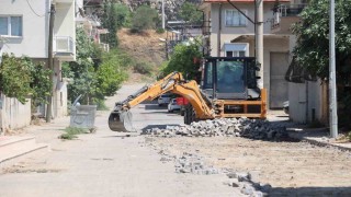Gündoğan Mahallesinde yol çalışması başladı