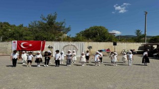 Hanönünde Kuran kursunu tamamlayan çocuklar için tören düzenlendi