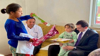 Hisarcık Kaymakamı Atamdan Kurtdere Köyünde aile ziyareti