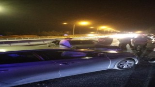 İki otomobilin çarpıştığı kazada 3 kişi yaralandı