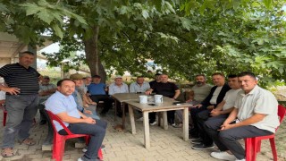 İl Başkanı Yıldırım köylerde vatandaşlarla buluştu