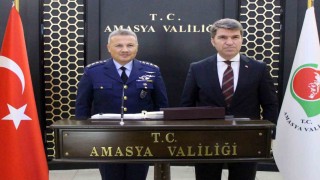İlk Türk astronot Alper Gezeravcı, Amasyadaki görevine başladı