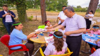 İlkadımda Camiler Sesinle Şenlensin projesiyle çocuklar eğlenerek öğrendi
