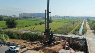 İncirliovayı Muğla Bulvarına bağlayacak yolda çalışmalar devam ediyor