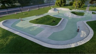 İnegöllü gençlere yeni kaykay park