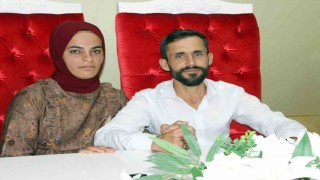İşitme engelli çiftin mutluluğu işaret diliyle taçlandı