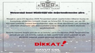 İstanbul için fırtına uyarısı: Rüzgar 80 kilometreye çıkacak